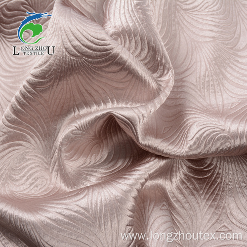 False Twist Satin Fabric Emboss Fabric